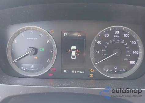 2015 Hyundai Sonata Sport z USA, uszkodzony, nr VIN 5NPE34AF2FH216998